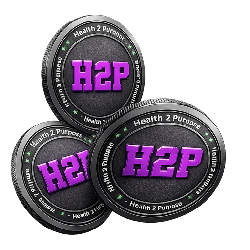 Stack of H2P tokens